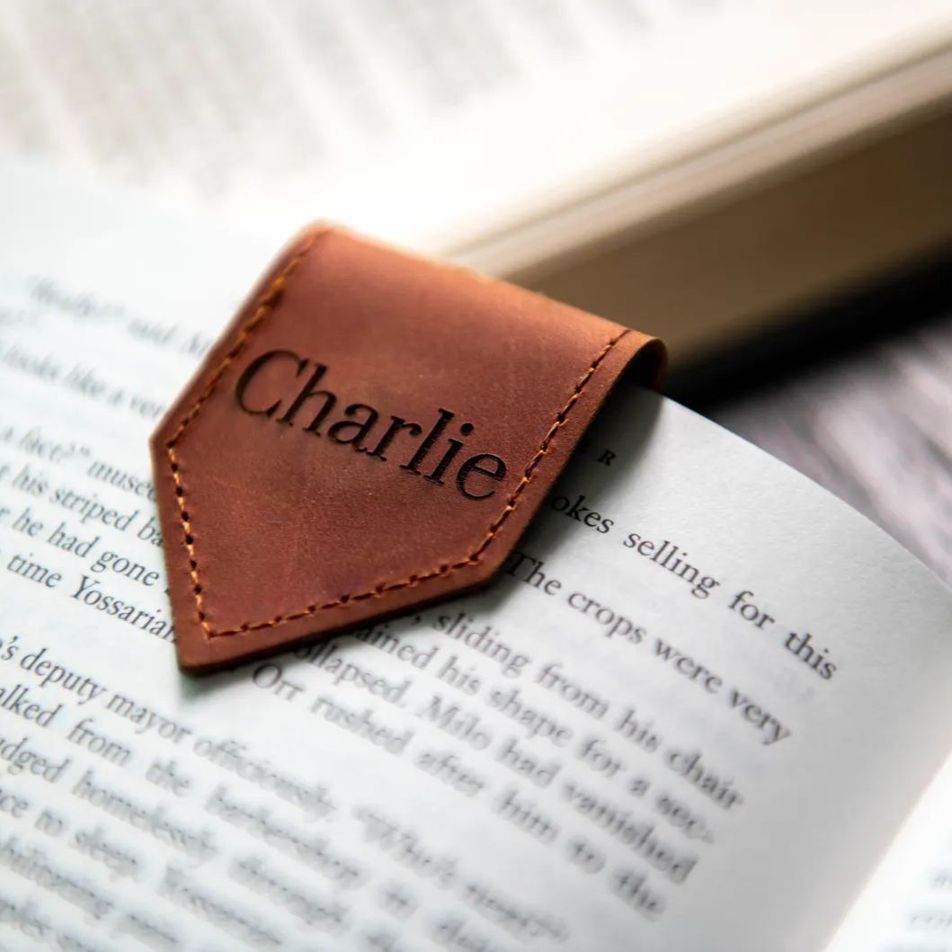 Premium Magnetic Bookmark for Professionals  Engraved Company Logo Elegant Office Desk Accessory - MyFaceTshirt