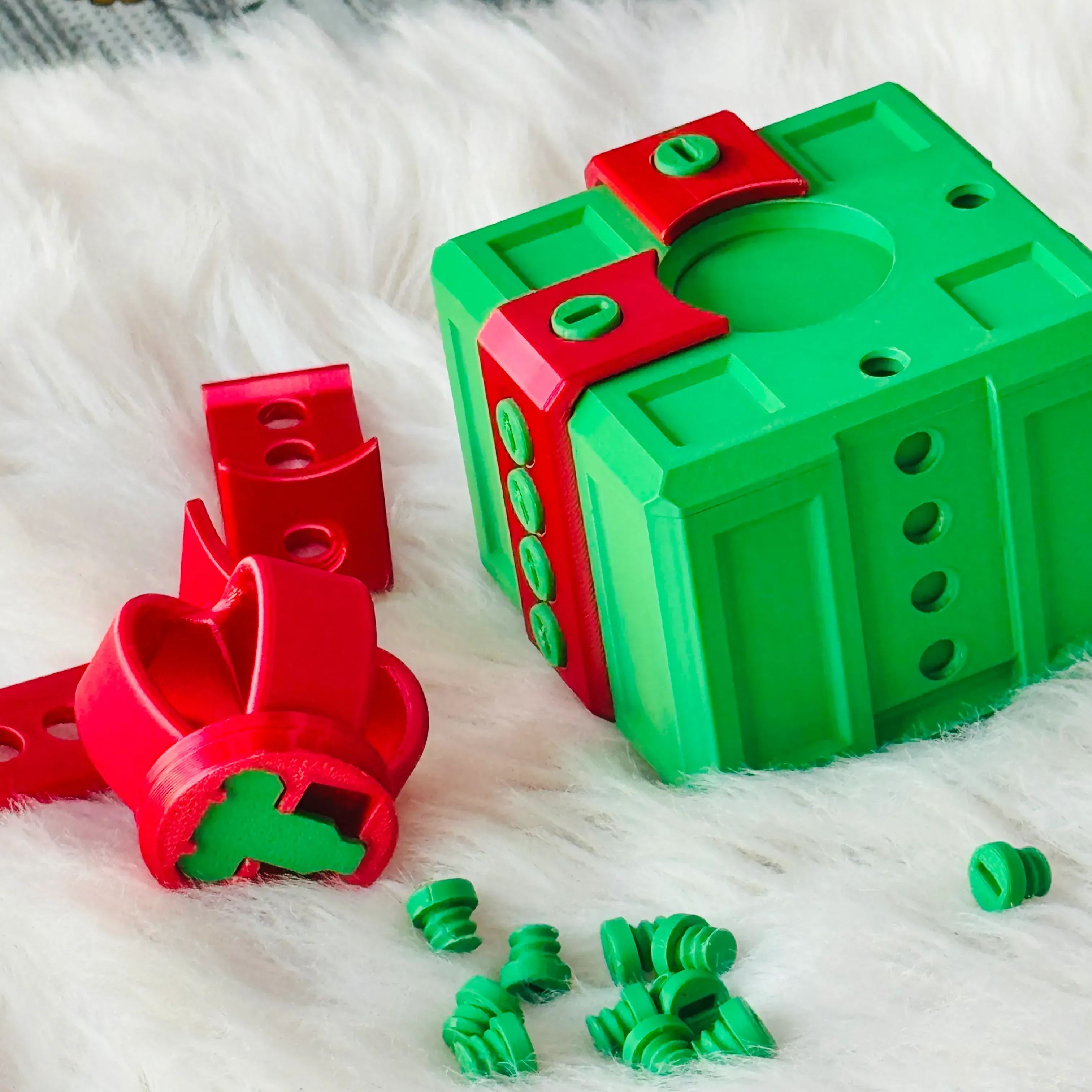 Christmas Prank Gift Box for Girlfriend - The Annoying Box, Funny Gag Present for Her-Only Box