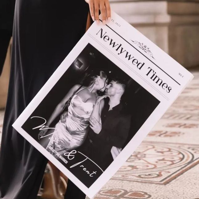 Personalized Newspaper for Couples on Valentine's Day