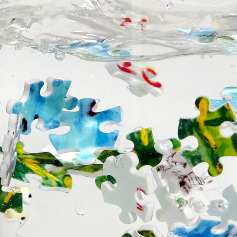 Custom 3D Puzzle Lamp 160 Pieces | Personalized Waterproof Cylinder Night Light | Handmade Bedroom Decor Gift for Home & Couples