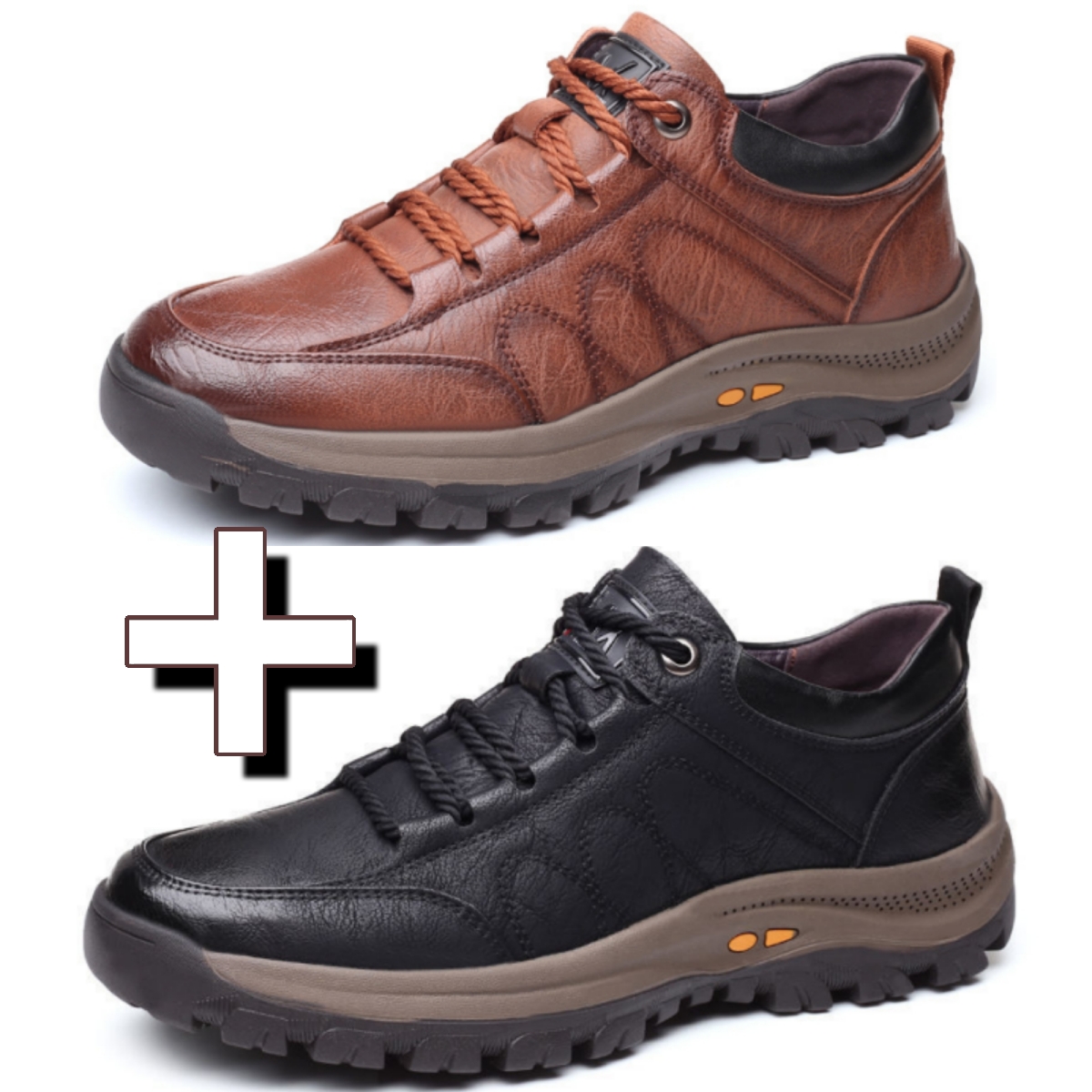 Men's Casual Hand Stitching Arch Support & Non-Slip Breathable Shoes (Buy 2 For Free Shipping)