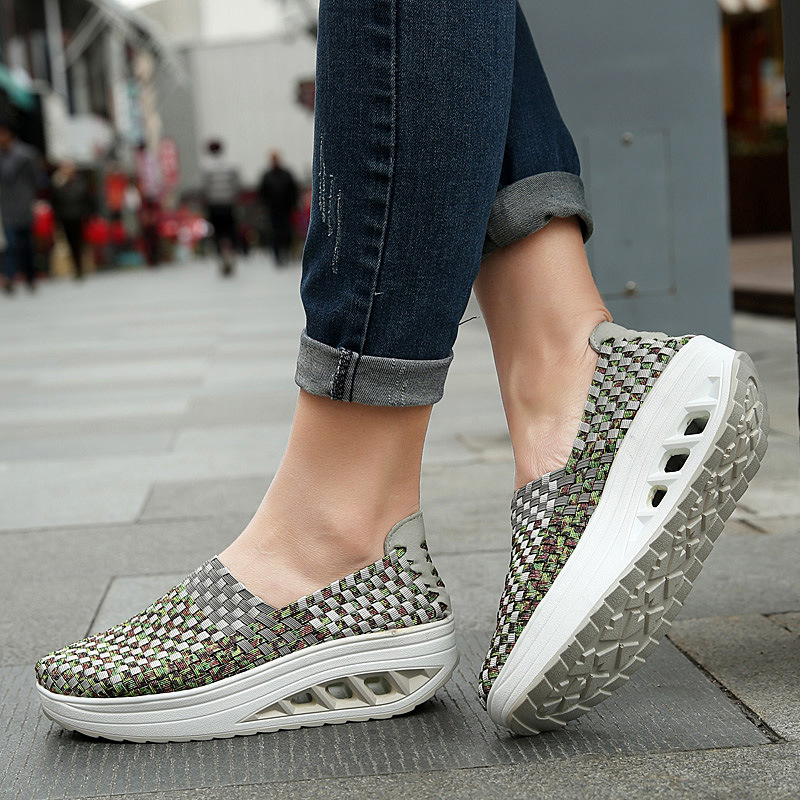 ⏰Limited Time 70% OFF⏰- Air Cushion Sports Comfortable Woven Women's Shoes