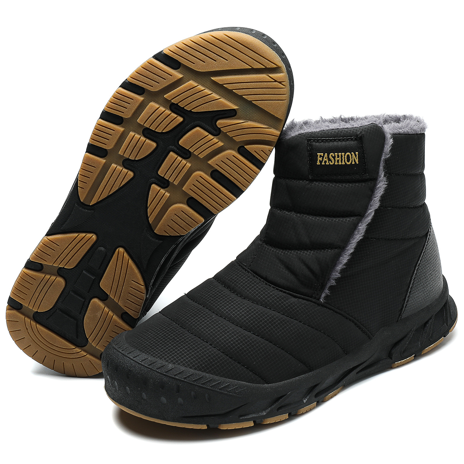 MEN'S HIGH-TOP THICKENED WARM AND COMFORTABLE SNOW BOOTS
