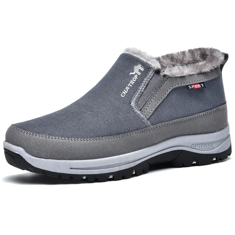 Men's Comfortable Breathable Walking Loafers Velvet shoes