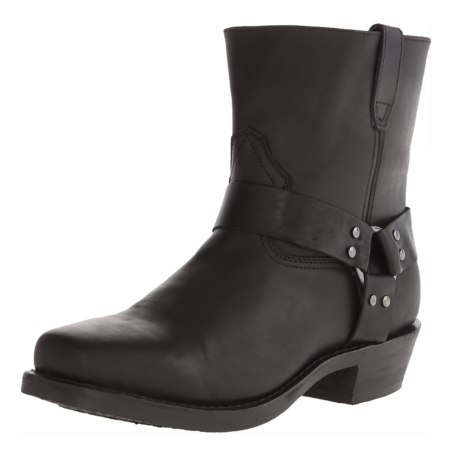 MEN'S BUCKLE CAVED ANKLE BOOTS