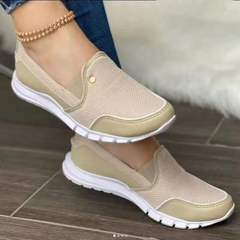 Slip-On Orthopedic Diabetic Walking Shoes - Easy Fit Lightweight Flat Sneakers