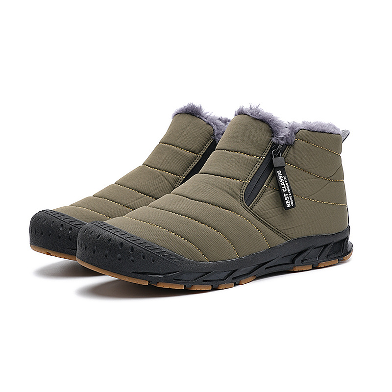 Winter Warm Mountaineering High-Bonker Velvet Outdoor Snow Boots Thickened Warm Shoes