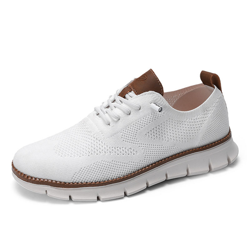 Summer Breathable Sneakers Fly Woven Mesh Shoes