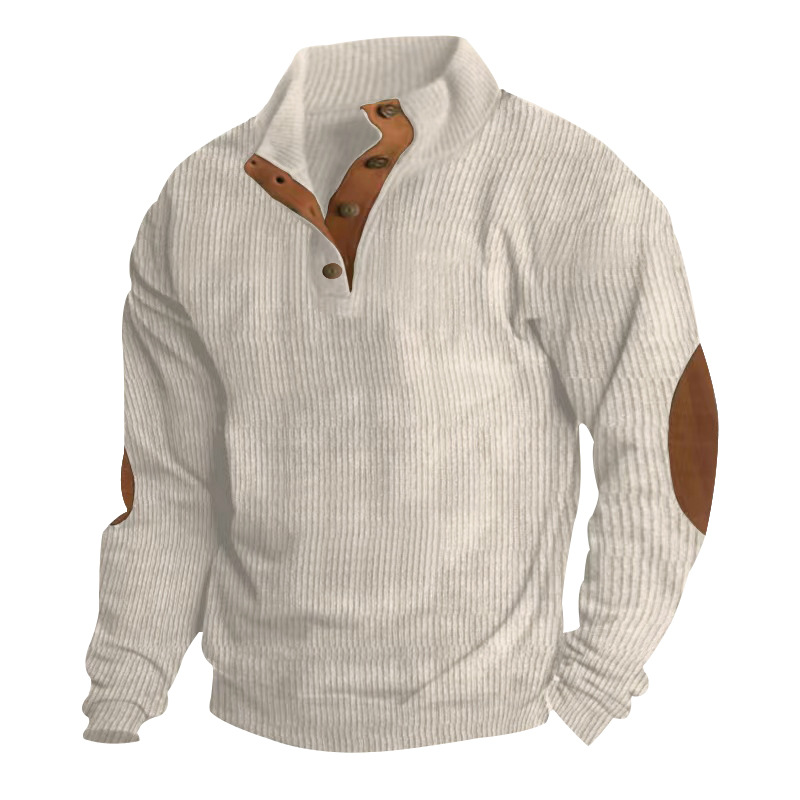 🔥Last Day 90% OFF🔥Men's Outdoor Casual Stand Collar Long Sleeve Sweatshirt