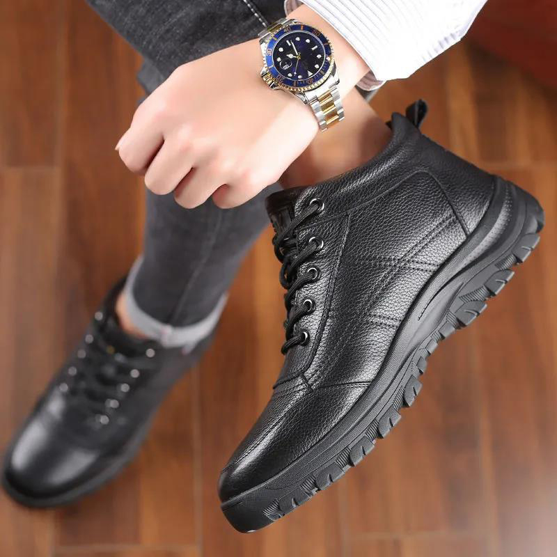 Men's New Casual Fashion Leather Shoes