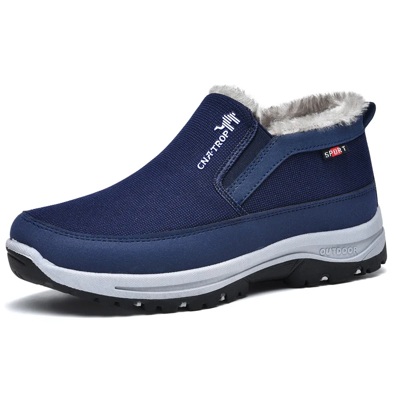 Men's Comfortable Breathable Walking Loafers Velvet shoes