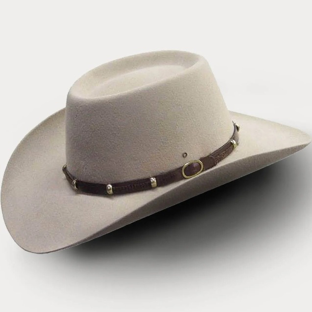 The Boss 100X Cowboy Hat-Black-3.5" Brim, 4" Crown