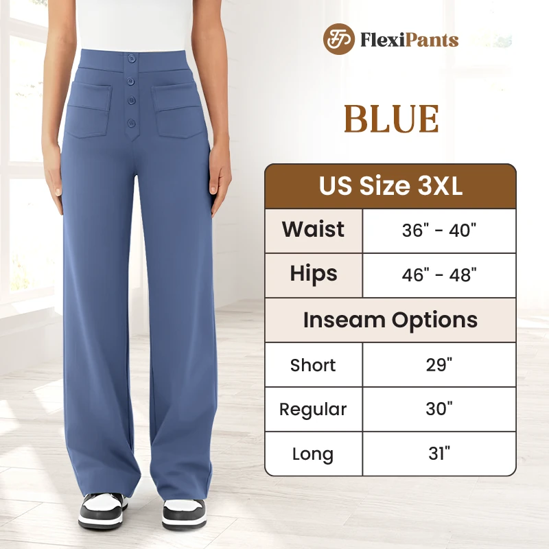 FlexiPants - Women's Casual High Waist Stretch Pants