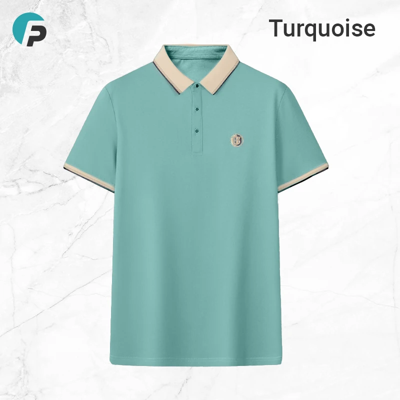 FlexPolo - Last Day 70% OFF - Men's Ice Silk Breathable Embroidered Polo