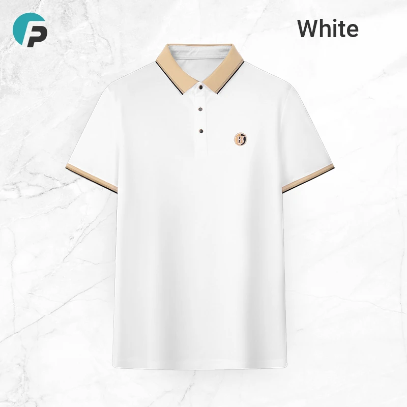 FlexPolo - Last Day 70% OFF - Men's Ice Silk Breathable Embroidered Polo