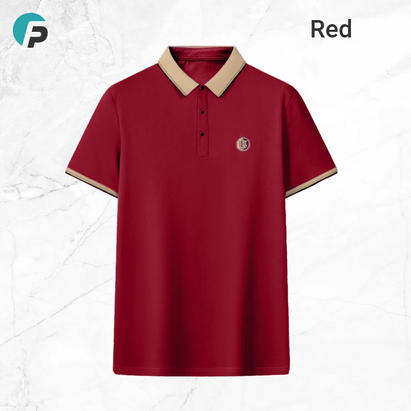FlexPolo - Last Day 70% OFF - Men's Ice Silk Breathable Embroidered Polo