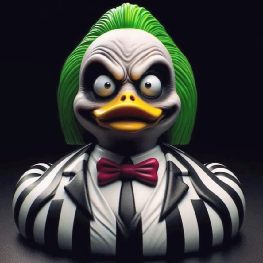 Classic Horror Movie Character Duck