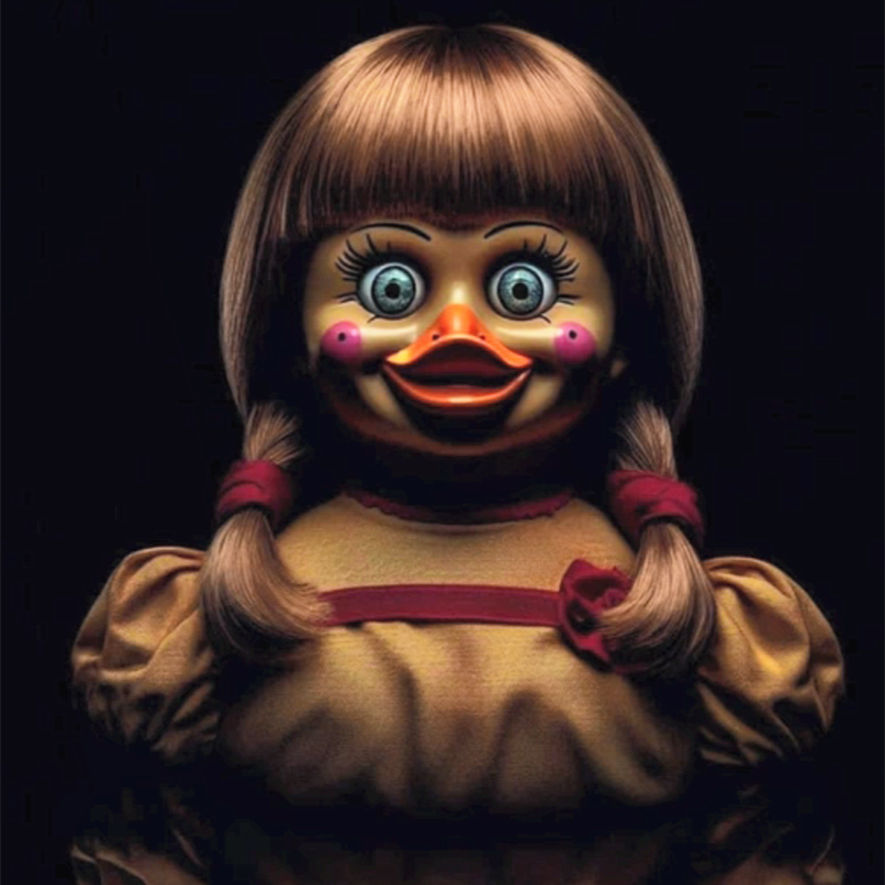 Classic Horror Movie Character Duck