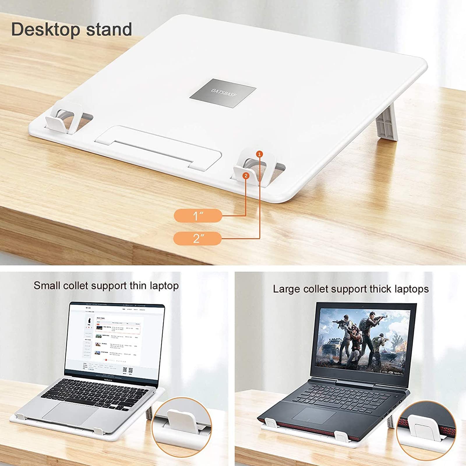 Multifunctional Height Laptop Tablet Stand