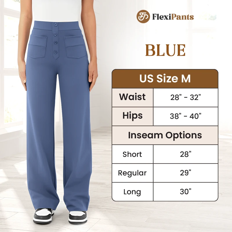 FlexiPants - Women's Casual High Waist Stretch Pants