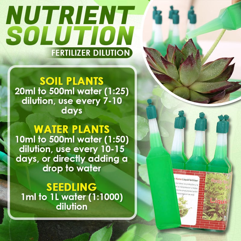 (HOT SALE-ONLY $9.99)🍀Magic Hydroponic liquid fertilizer🌱