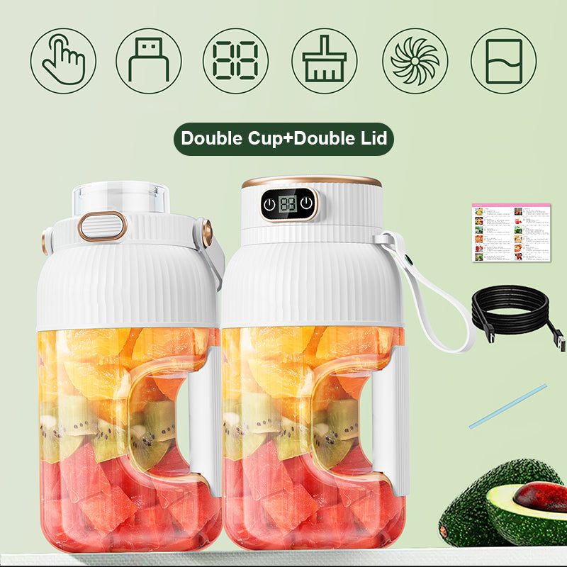 🖤Black Friday Sale:58% OFF🔥Multifunctional Portable Juicer Cup With Digital Display