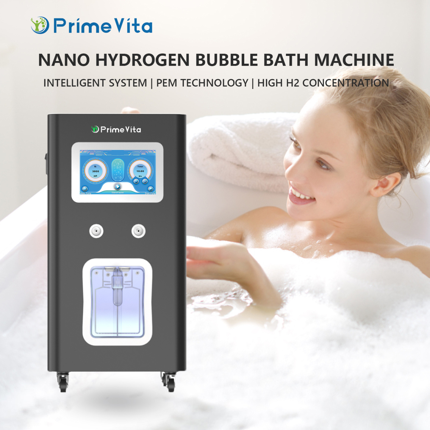 Prime Vita Hydrogen Bath Machine