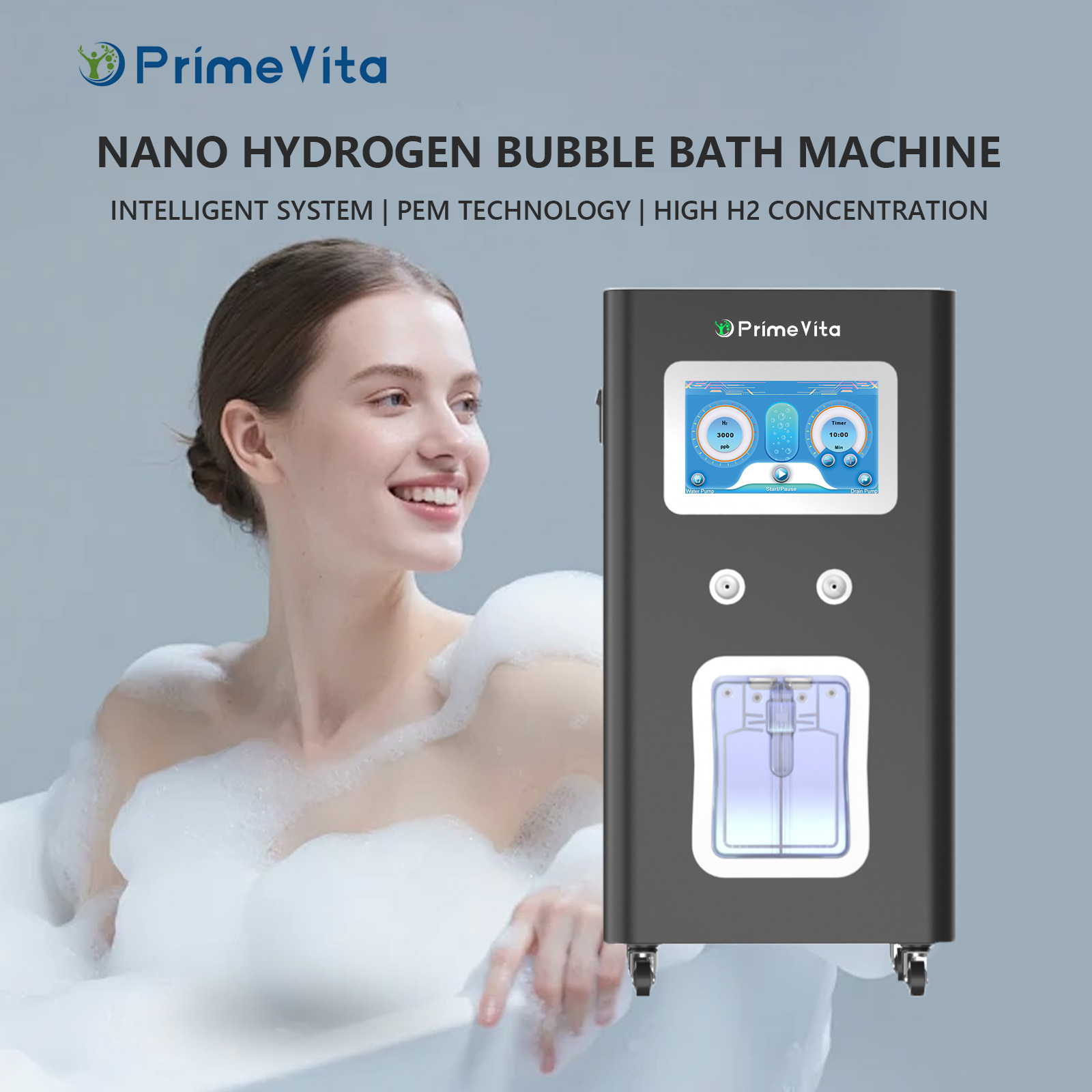 Prime Vita Hydrogen Spa Machine