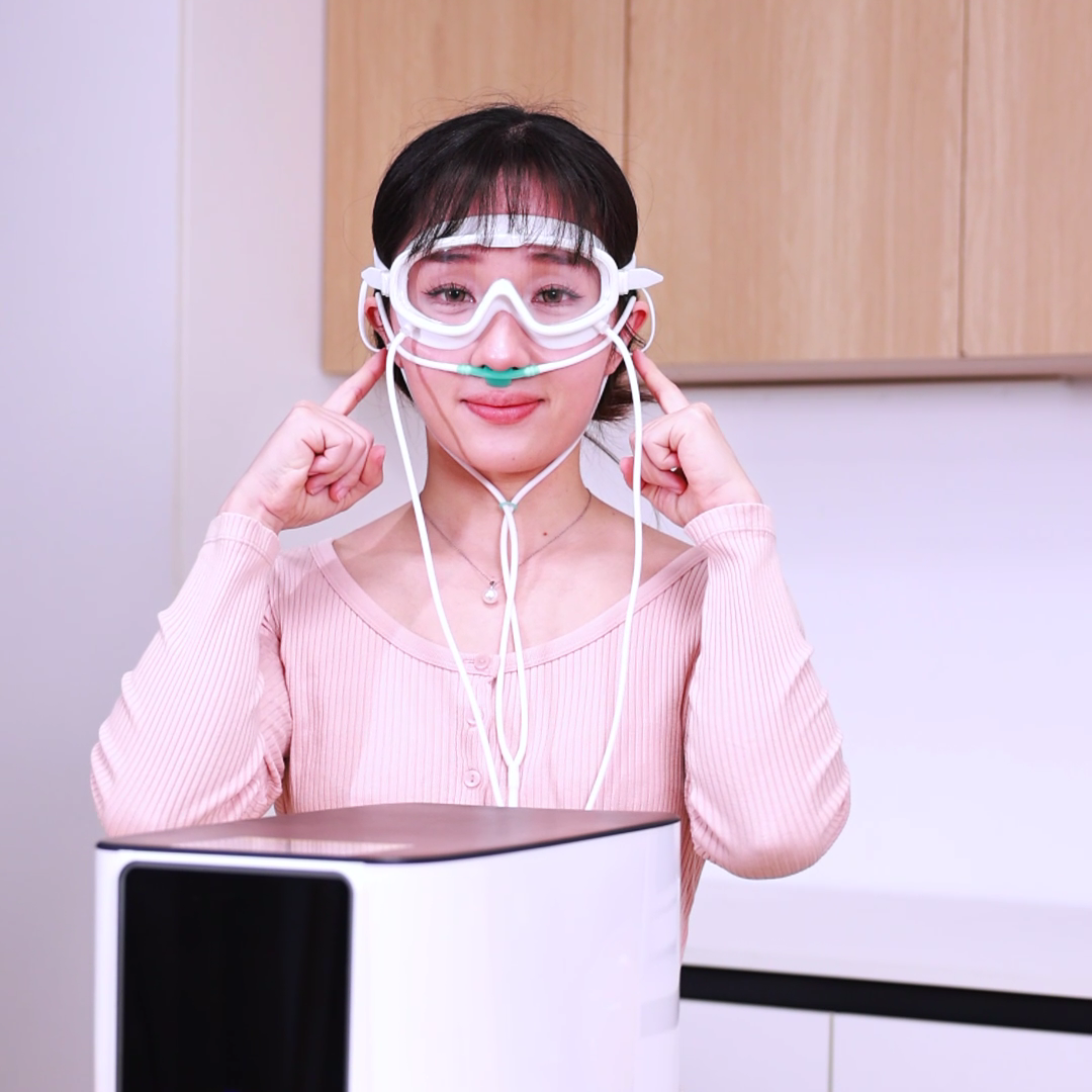 Dr.wellness hydrogen gas inhalation goggle eye mask accessories