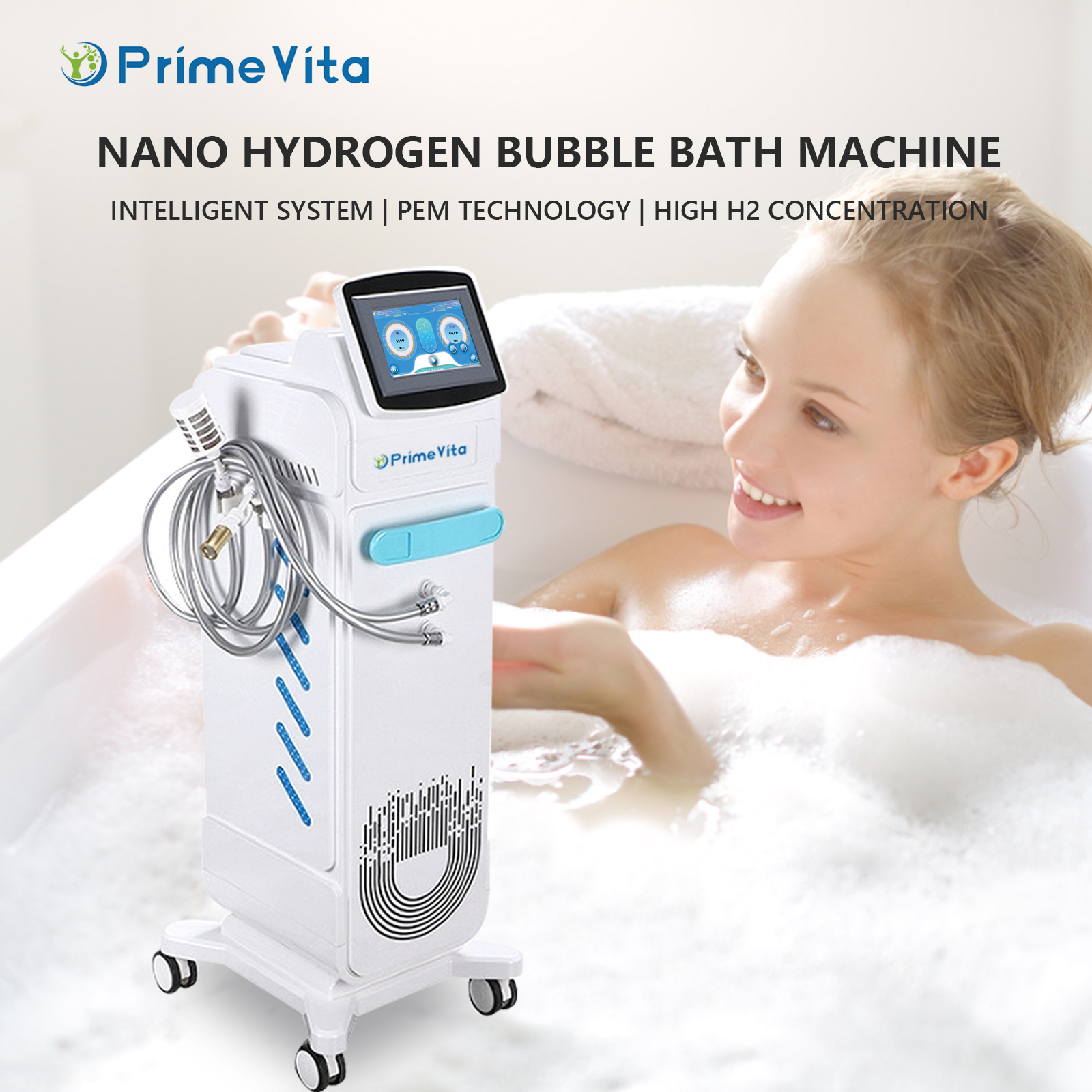 Hydrogen-Infused Spa Machine At Home – Prime Vita