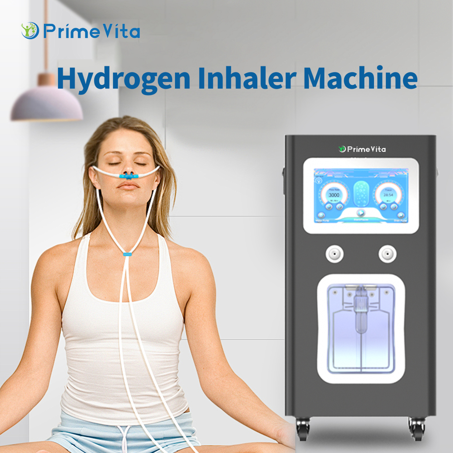 Hydrogen Inhaler Delivery to USA 600ml– Safe, Portable & Effective Prime Vita Brand