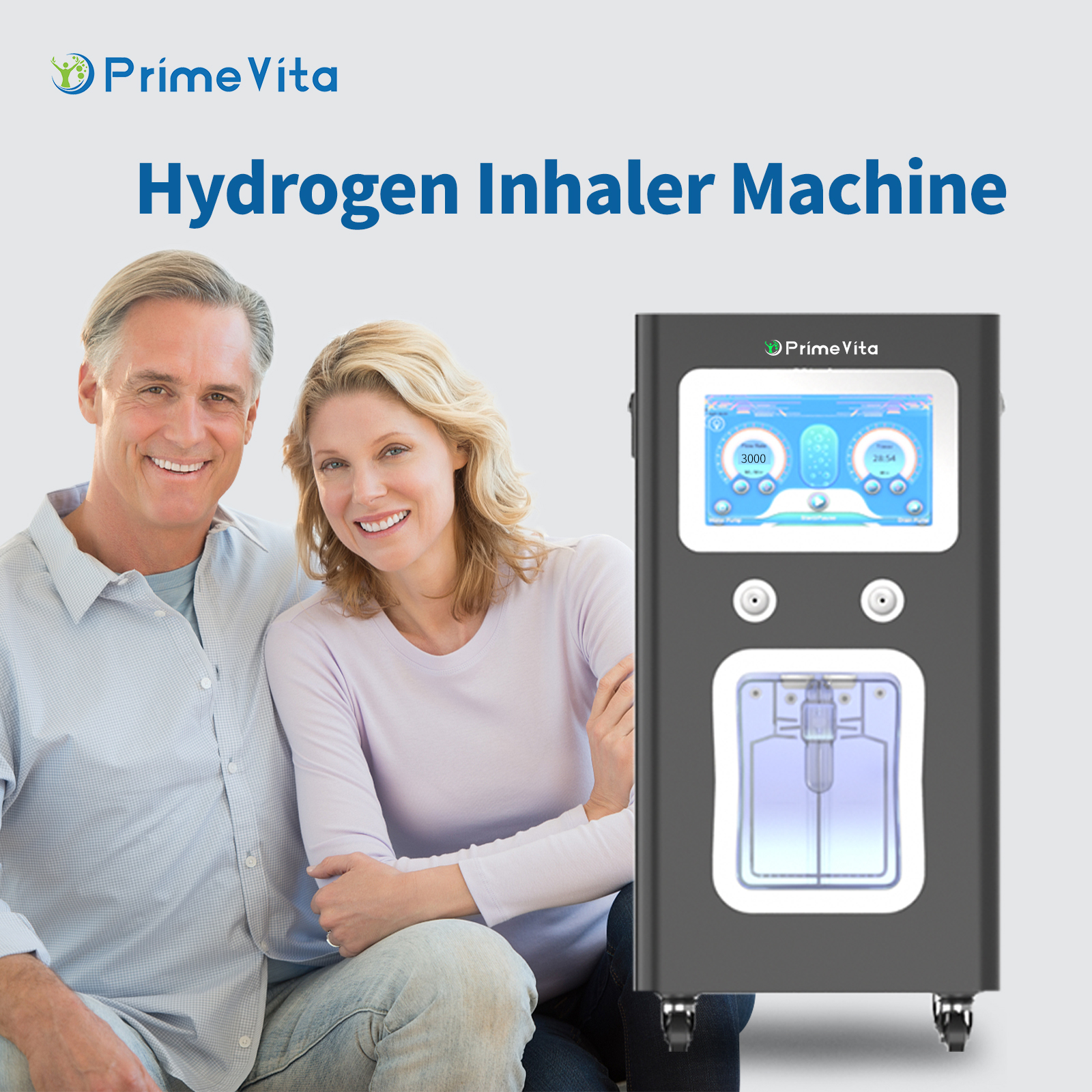 Hydrogen Inhalation for Relieve Pain 900ml| Prime Vita Brand