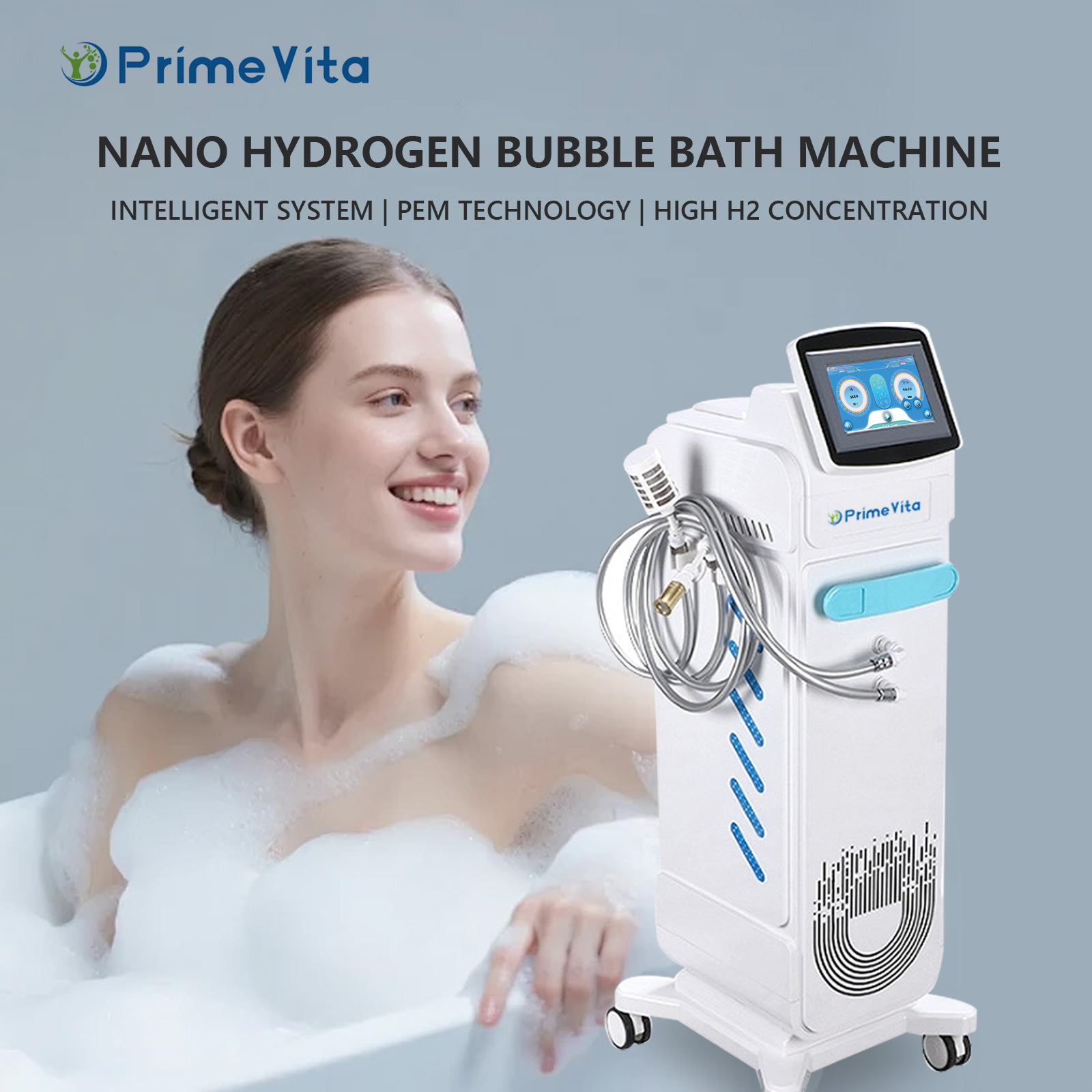 Hydrogen Therapy Bath Machine Prime Vita Brand