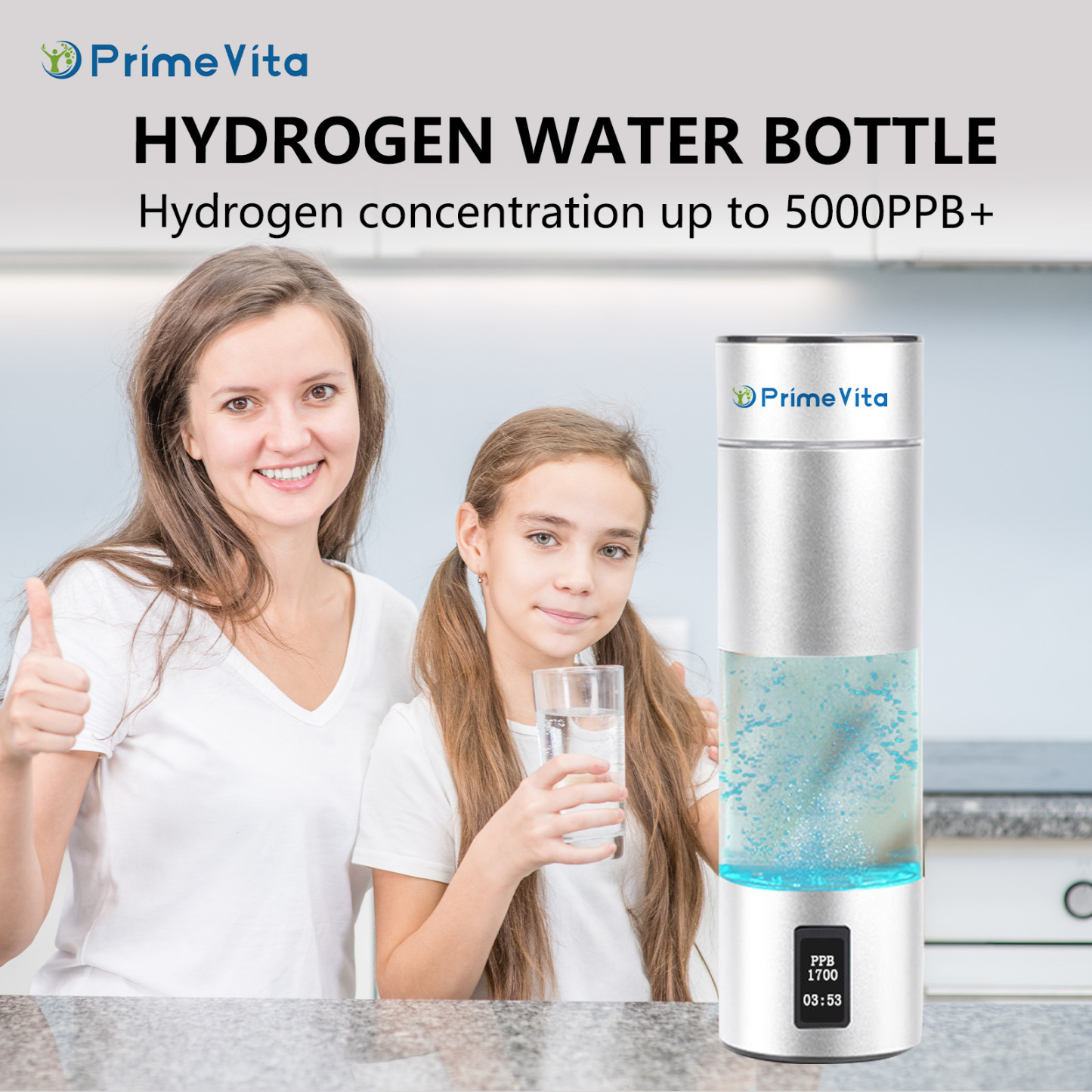 High Concentration Hydrogen Water Bottle Prime Vita