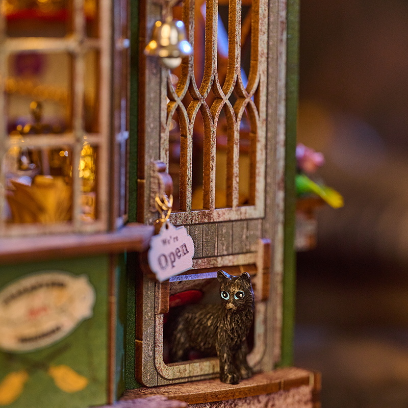 Mini DIY Book Nook SL-35 Magic Shop 3D Wooden Puzzle