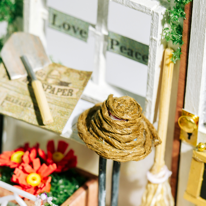 Miniacture Doll House L-2257 Glorious Future 3D Wooden Puzzle With Led Light