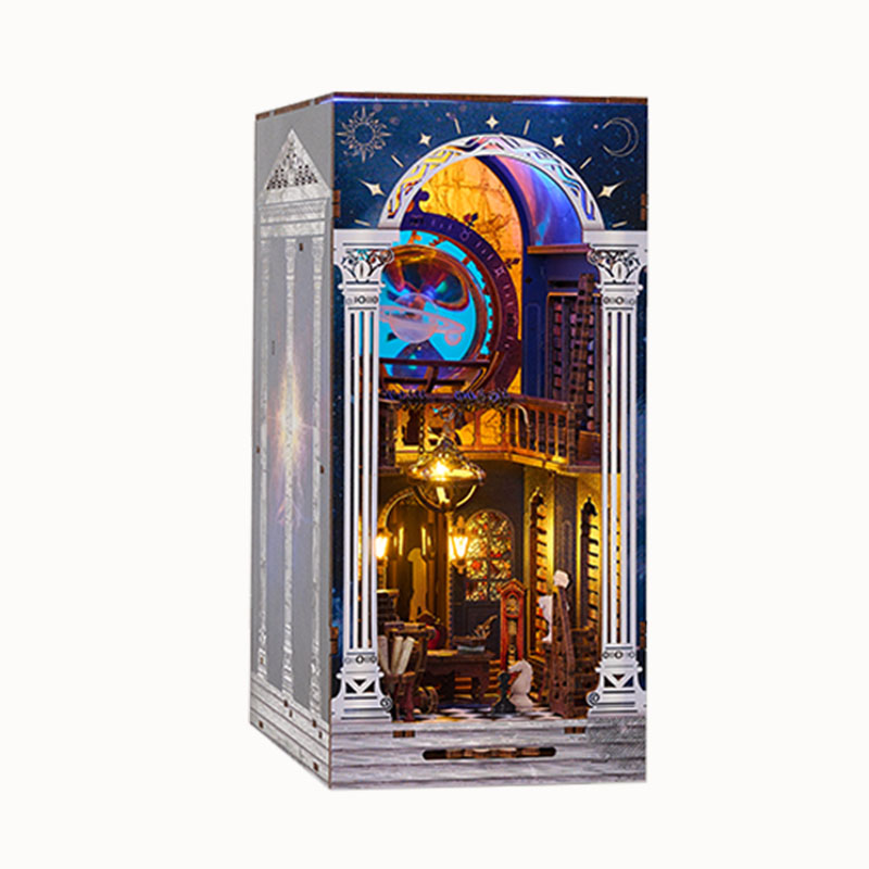 9.3"  DIY Book Nook SL-33 The Secret Scroll of the Galaxy 3D Wooden Puzzle