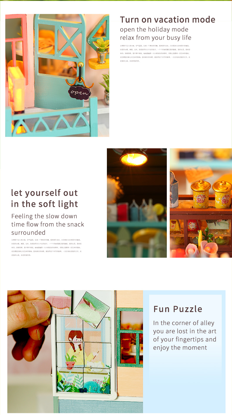 DIY Snack Shop Model - Creative Decorations