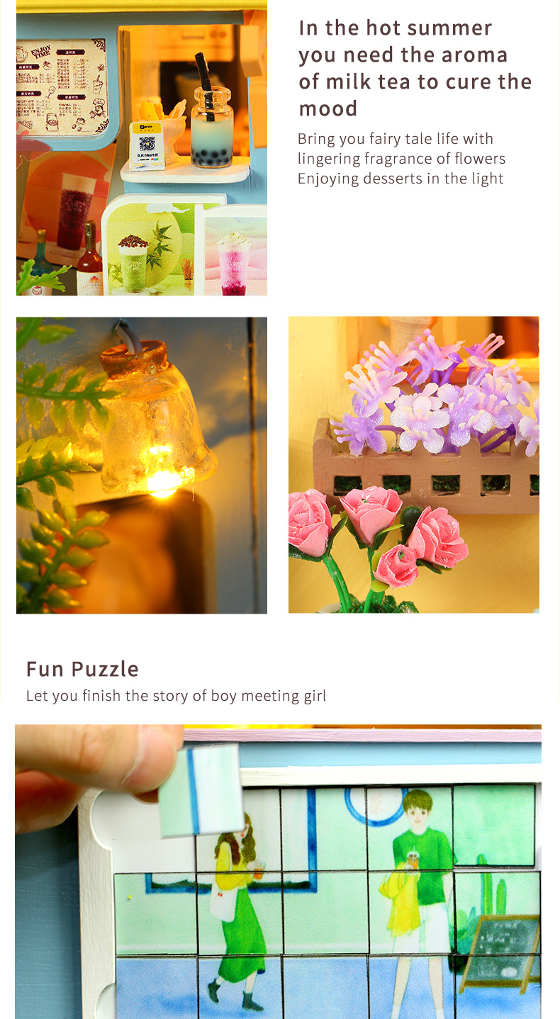 High-Quality Materials for DIY Milk Tea Shop