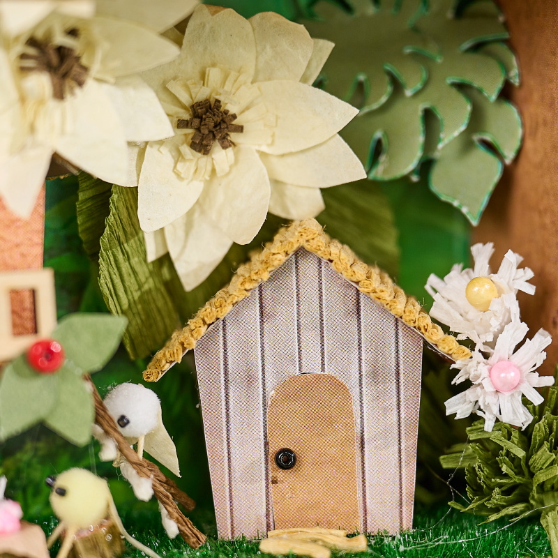 Mini Secret Box T-012 Summer DIY Model Kit Handmade Wood Item