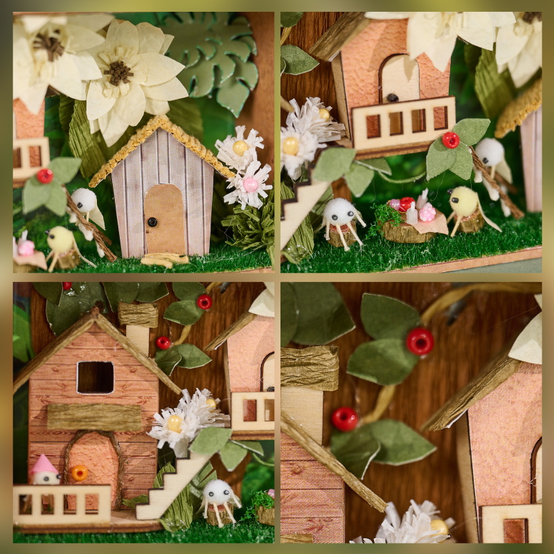 Mini Secret Box T-012 Summer DIY Model Kit Handmade Wood Item