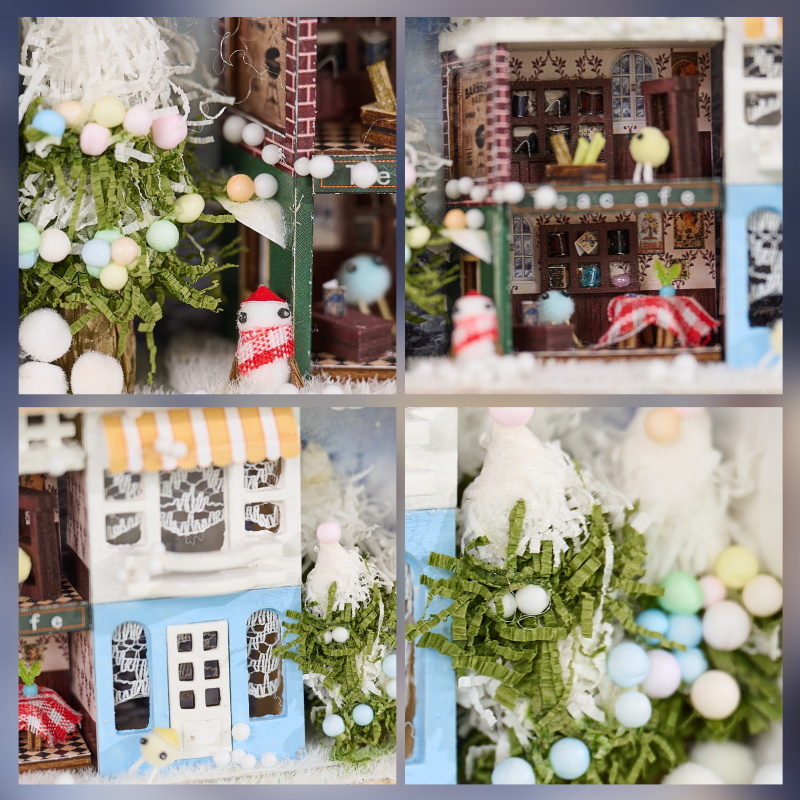 Mini Secret Box T-014 Winter DIY Model Kit Handmade Wood Item