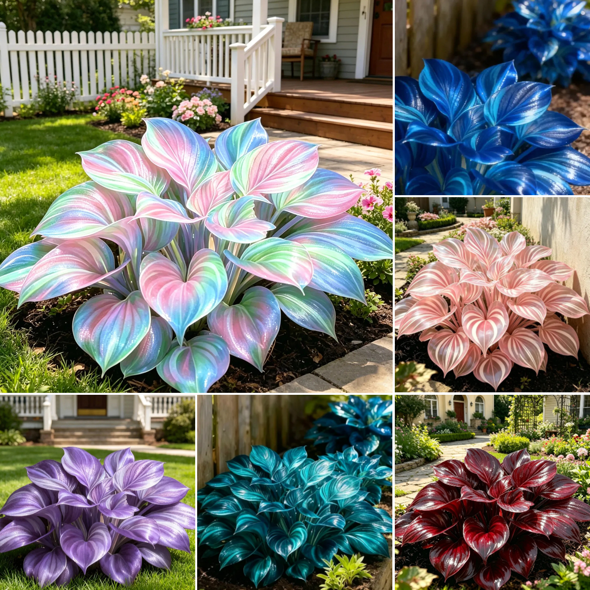 ⭐Hosta Sapphire sėklos – reti mėlyni lapai nuostabiems pavėsingiems sodams