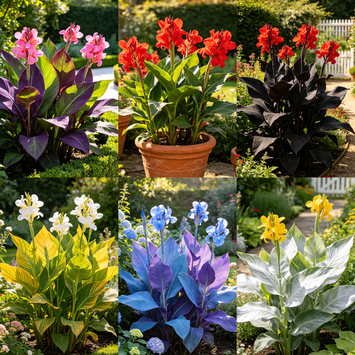 🔥 Flame Canna Bulbs – Bold Tropical Beauty with Stunning Foliage & Blooms