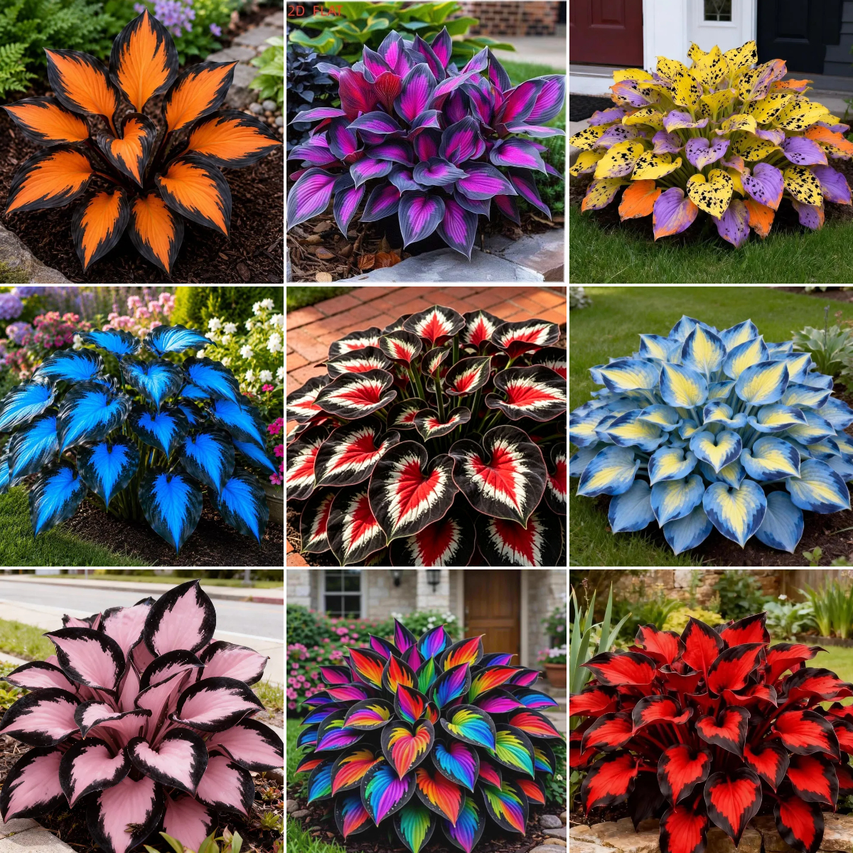 Rare Flame Heart Hosta Seeds🔥
