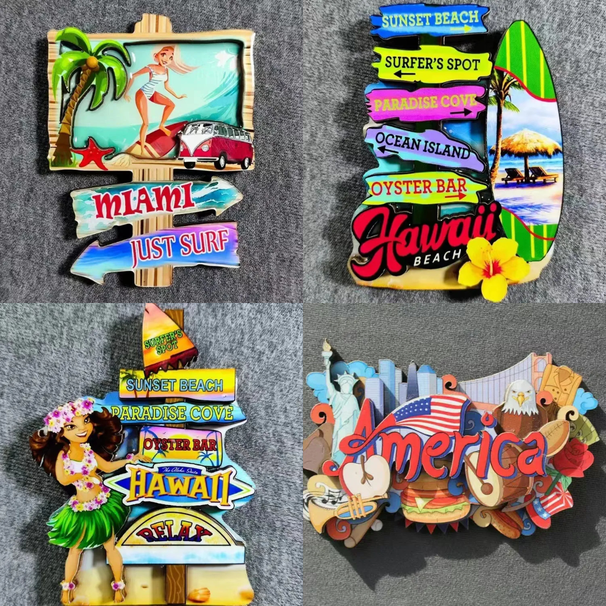 🔥American City Souvenir Fridge Magnets | Collect Memories That Last
