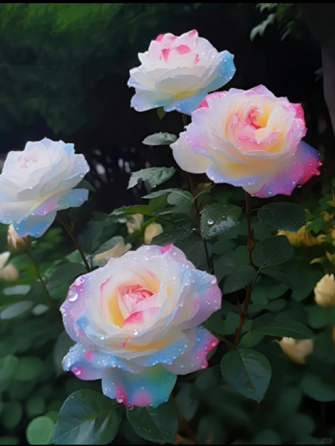 Ceramic Colored Rose Seeds