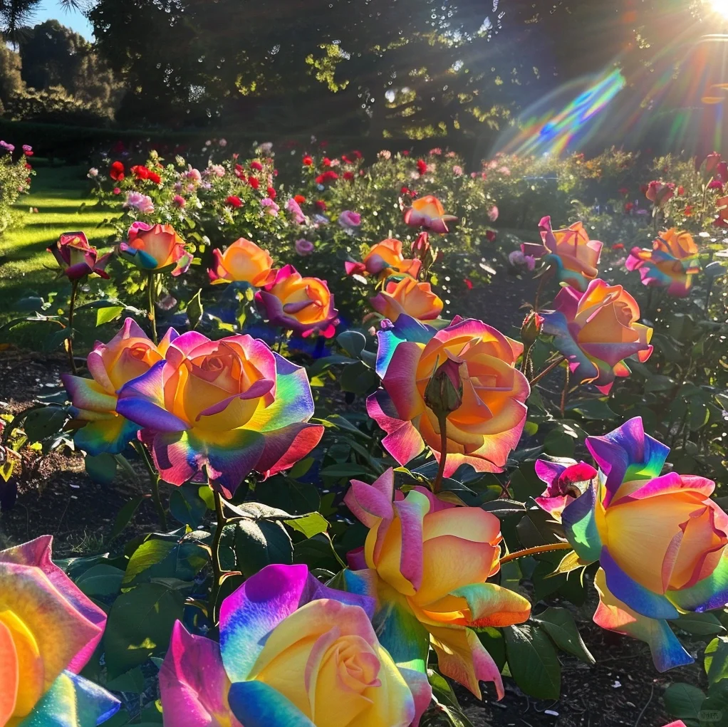 Perennial Colorful Sunset Rose🌈
