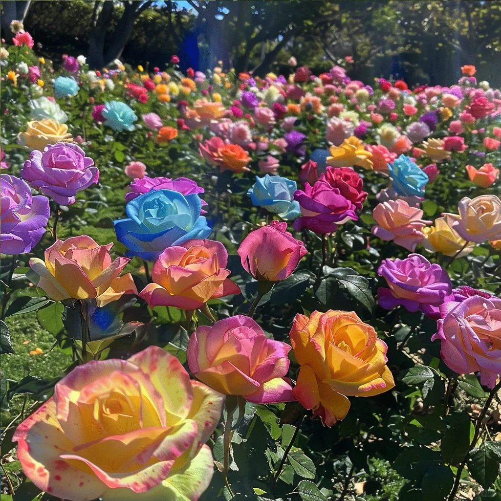 Perennial Colorful Sunset Rose🌈