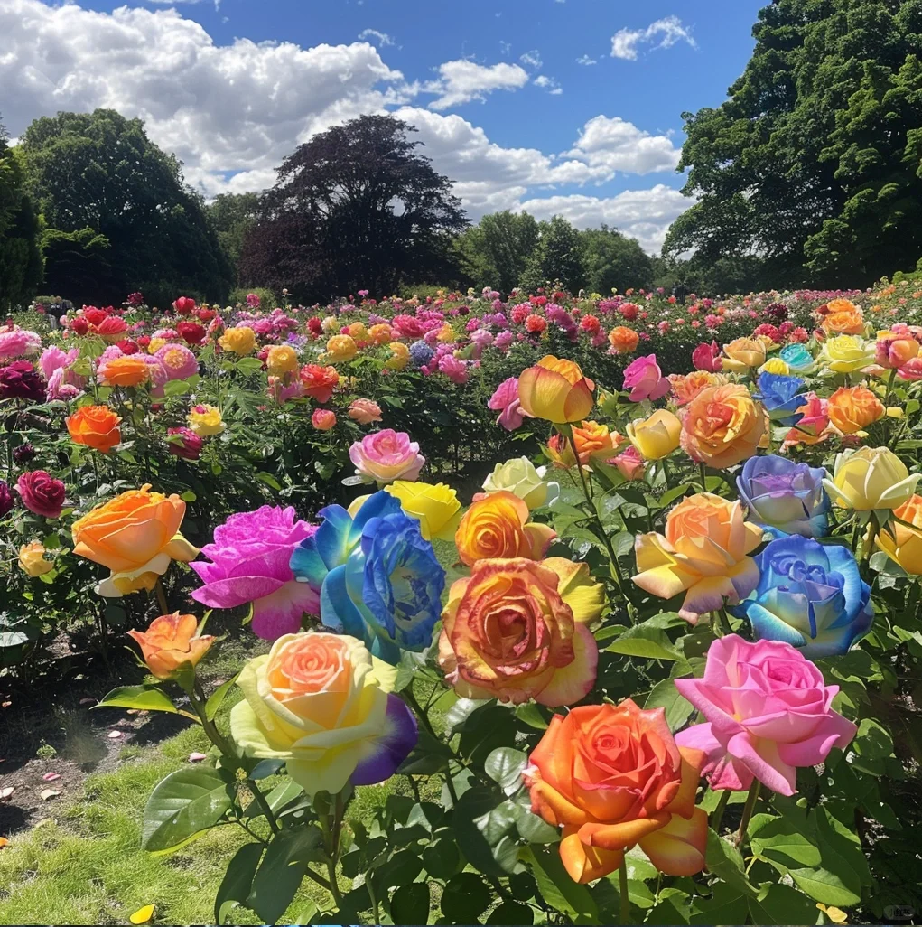 Perennial Colorful Sunset Rose🌈